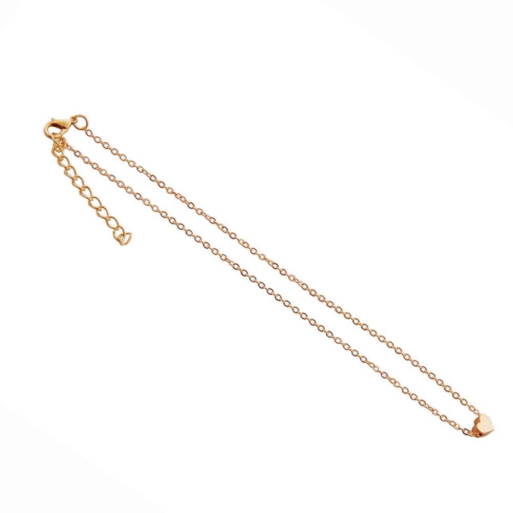 Gold Heart Pendant Necklace - Picture 3 of 4